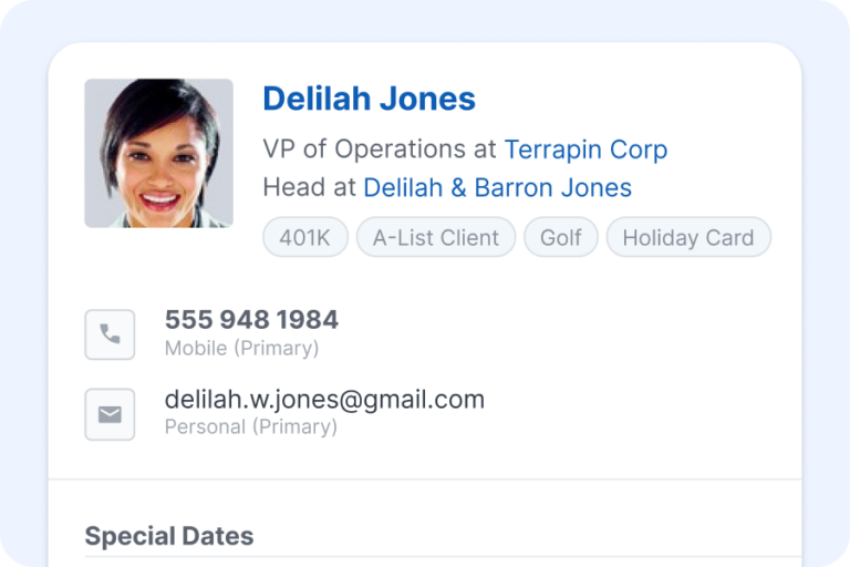 Contact Management