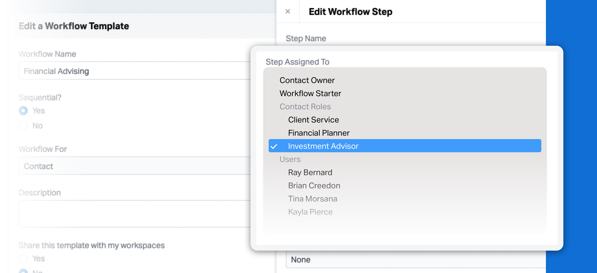 New Feature: Workflow Assignments with Contact Roles
