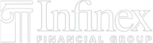 Infinex logo in white