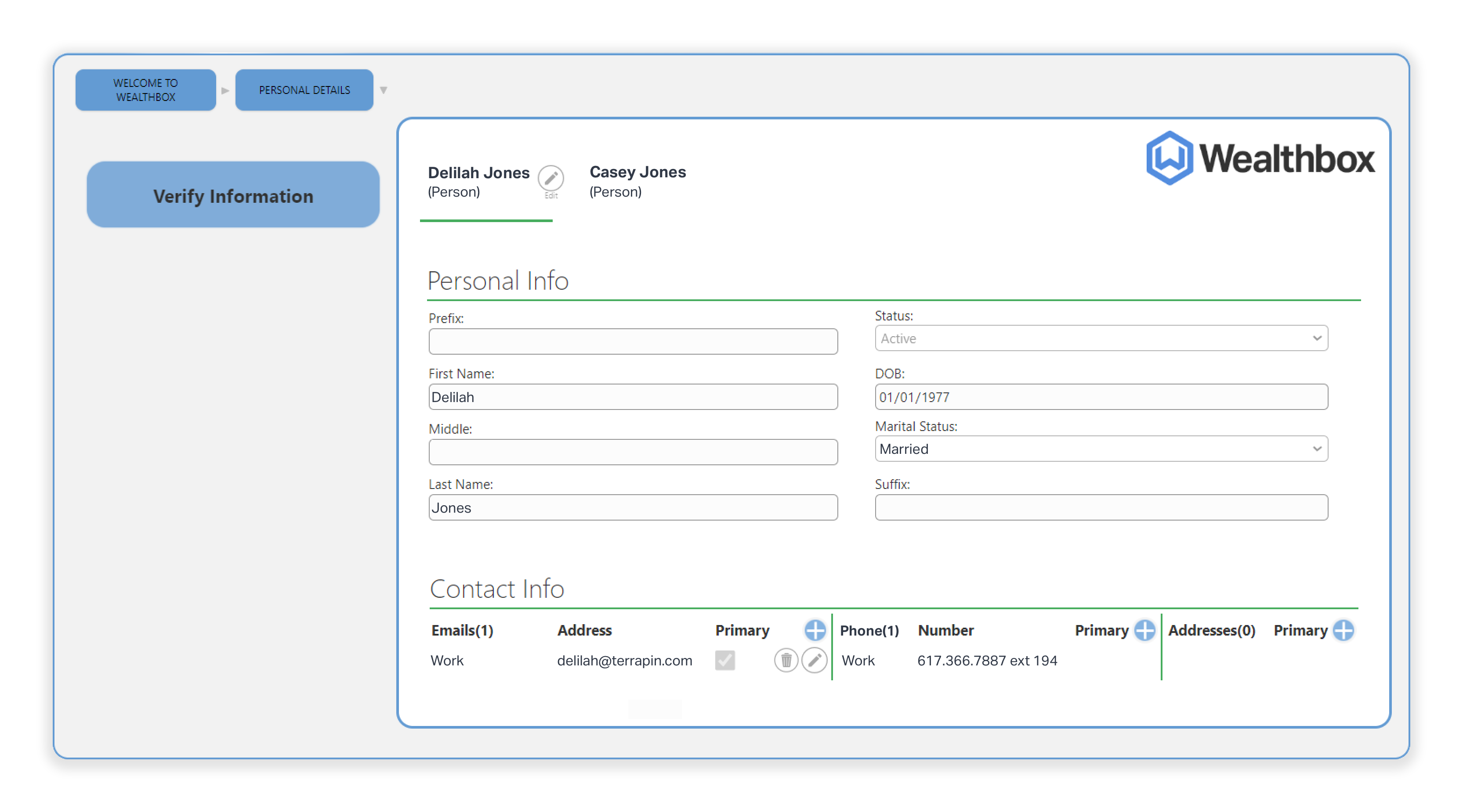 Seamlessly transfer contact and household data from Wealthbox to The Conversation Hub.