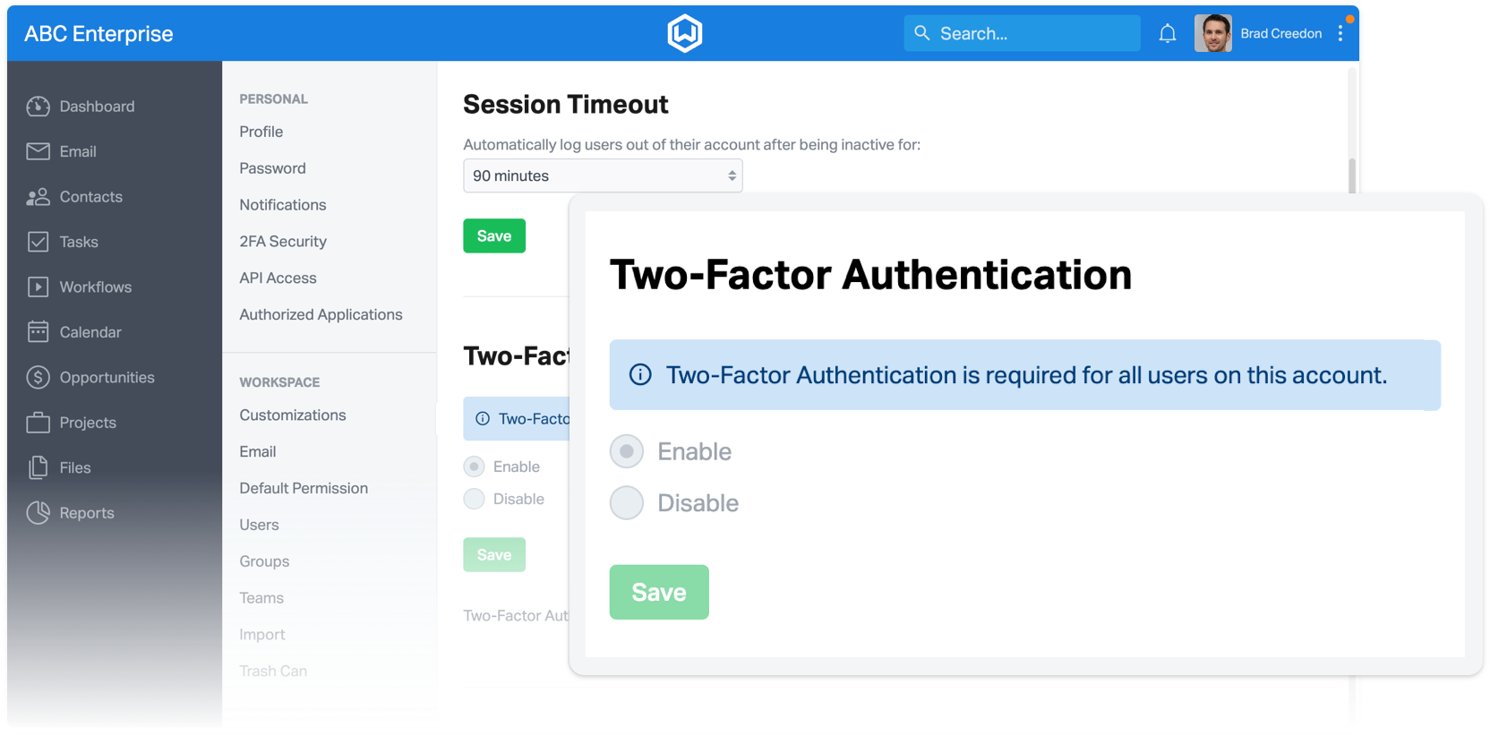 Enhanced in Wealthbox: Enterprise Admin Controls | Wealthbox CRM
