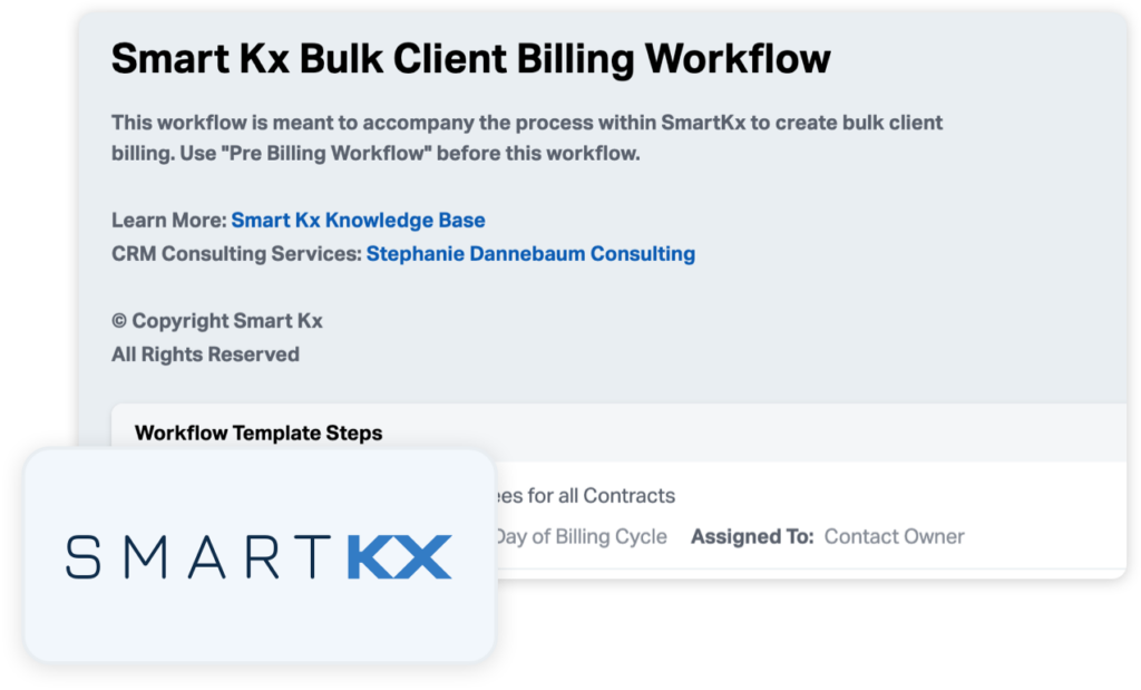 Smart KX Workflow in Wealthbox